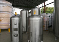 CE Certificate Industrial Screw Compressed Air Receiver Tanks Stainless Steel Material